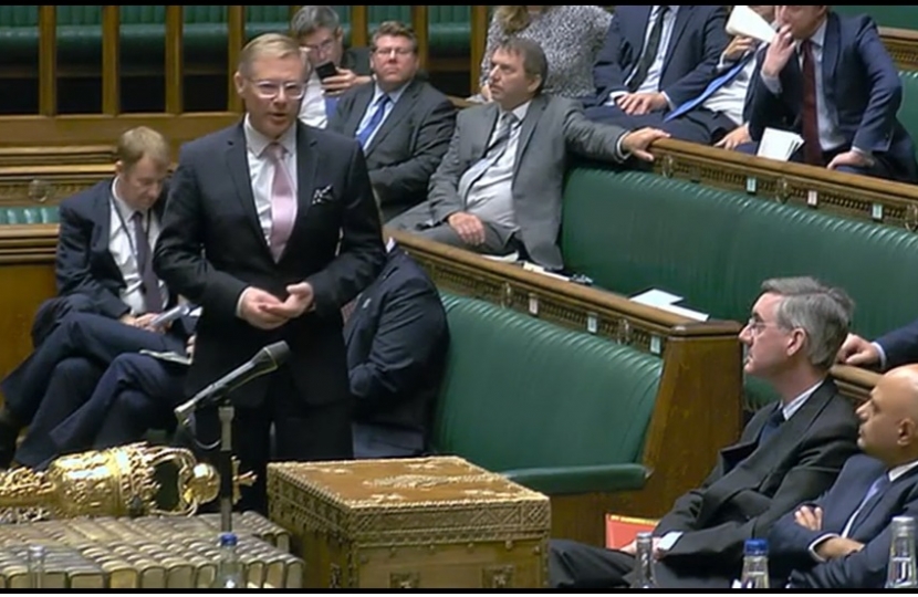 David Morris MP with Boris Johnson and Sajid Javid 