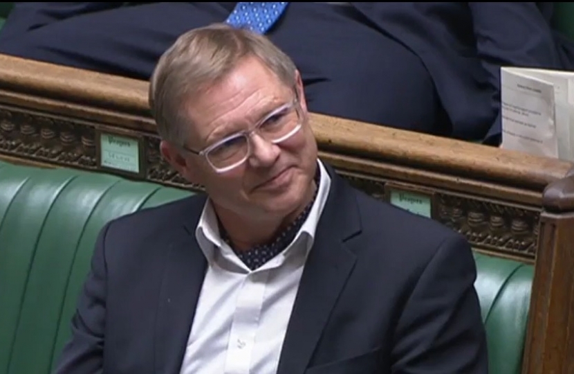 David Morris MP in the House of Commons Chamber on the 2nd February 2022