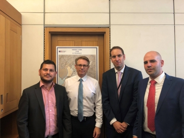 David Morris MP with representatives from the Jewish Community 