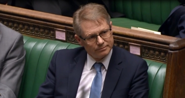 David Morris MP in the chamber 