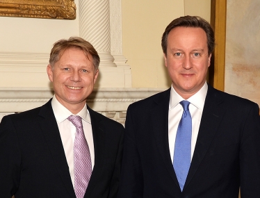 David Morris MP and David Cameron MP